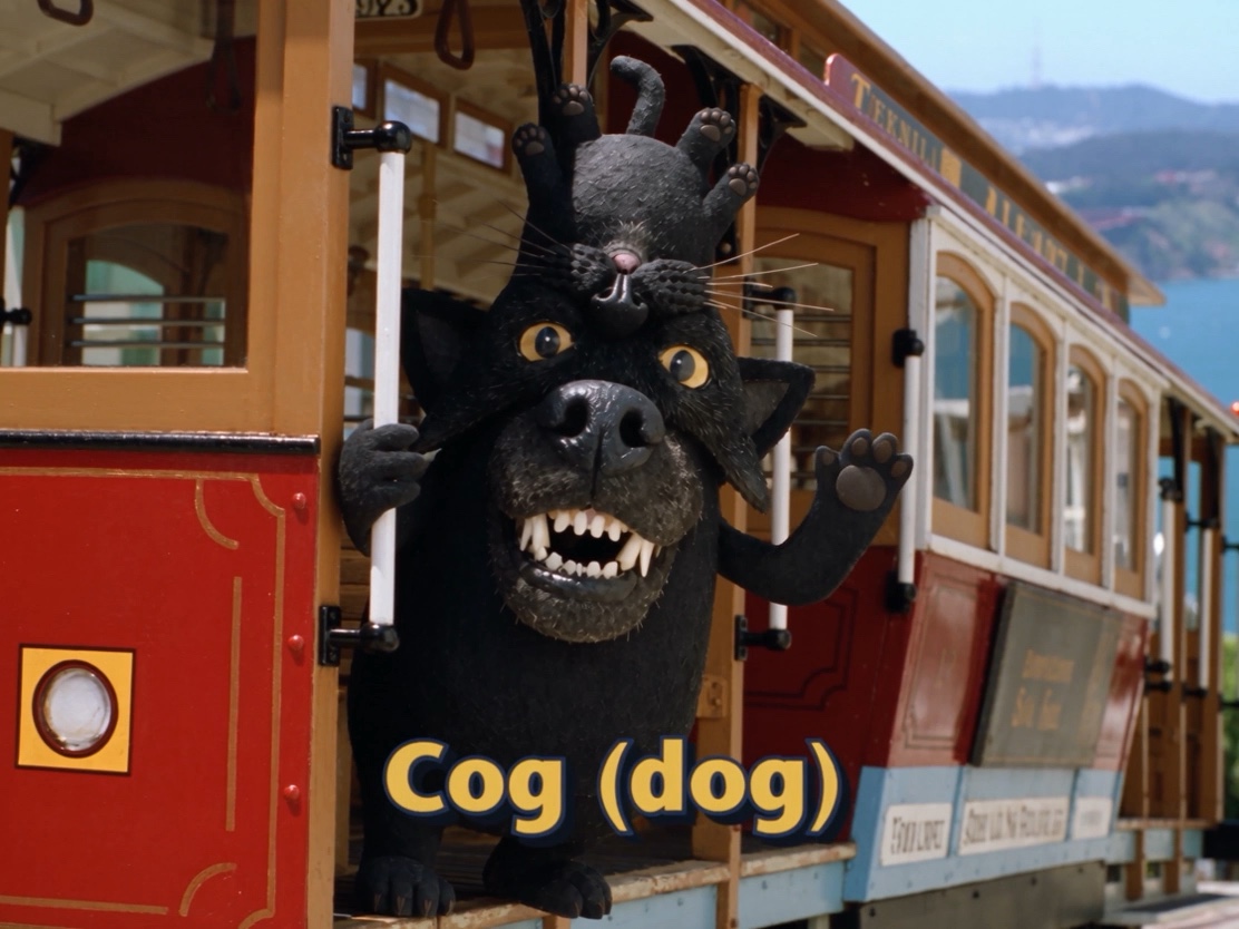 Frame from Everybody Loves Cog